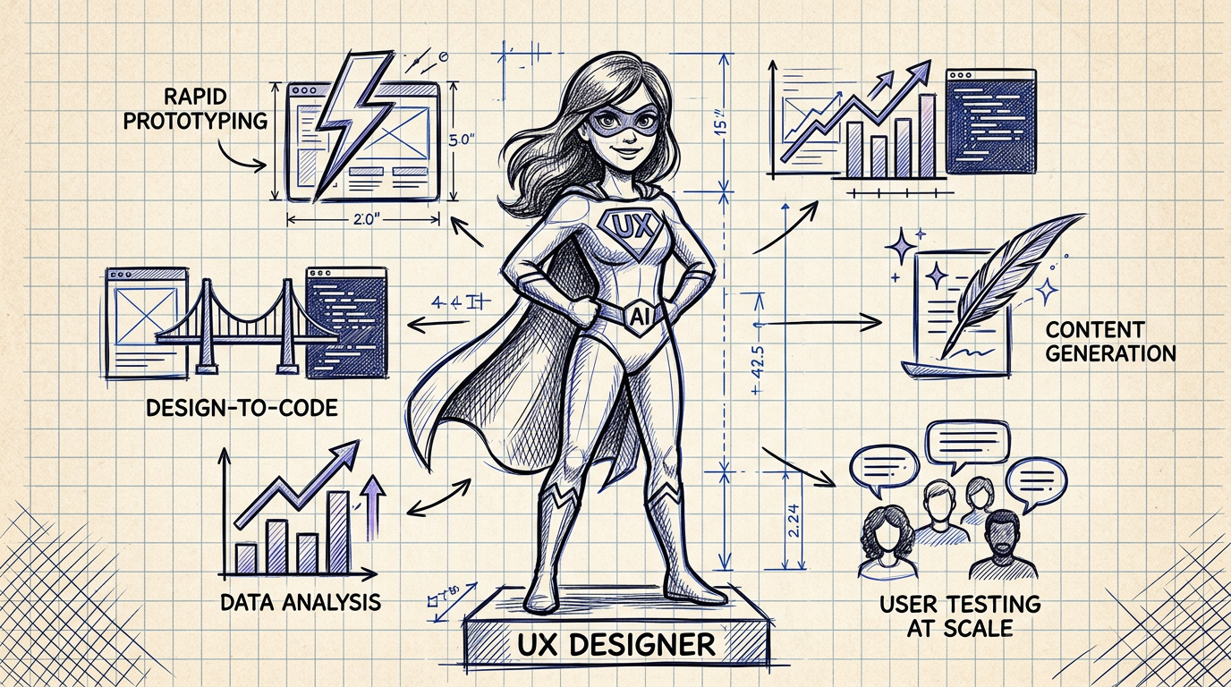 New superpowers for UX Designers in the AI era