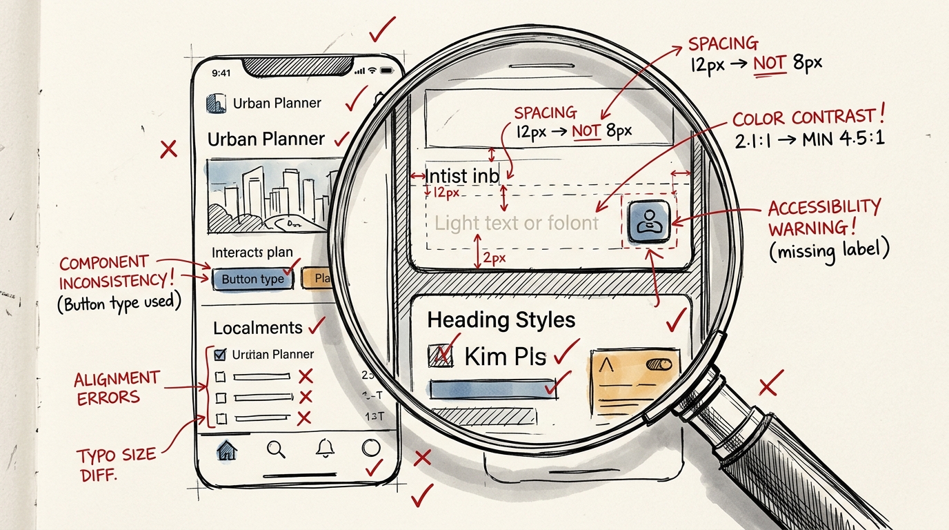 Claude ตรวจ UI design เหมือน Senior Designer review