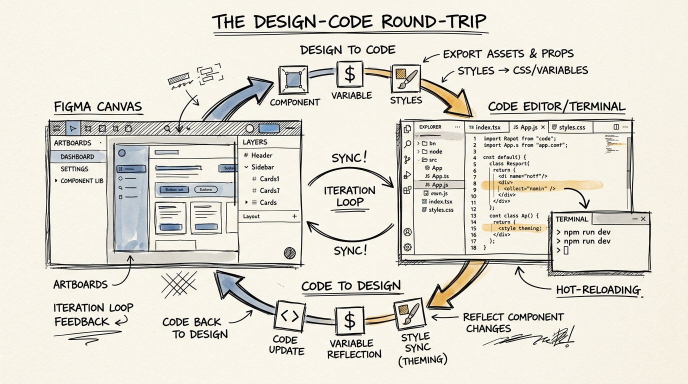 Design-Code Round-trip ผ่าน Figma MCP