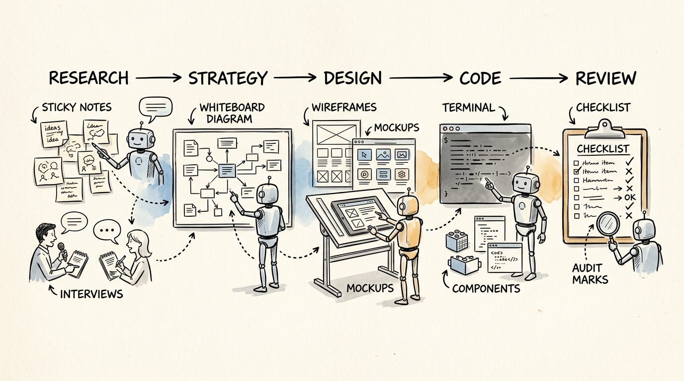 Claude AI ช่วยทุกขั้นตอนของ UX workflow
