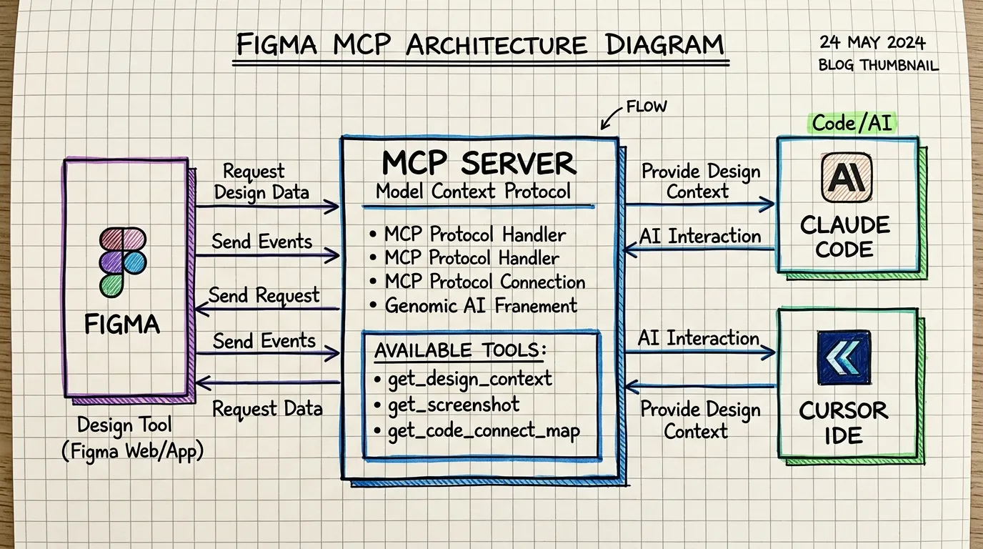 Figma MCP Architecture — connecting Design to AI Coding Tools