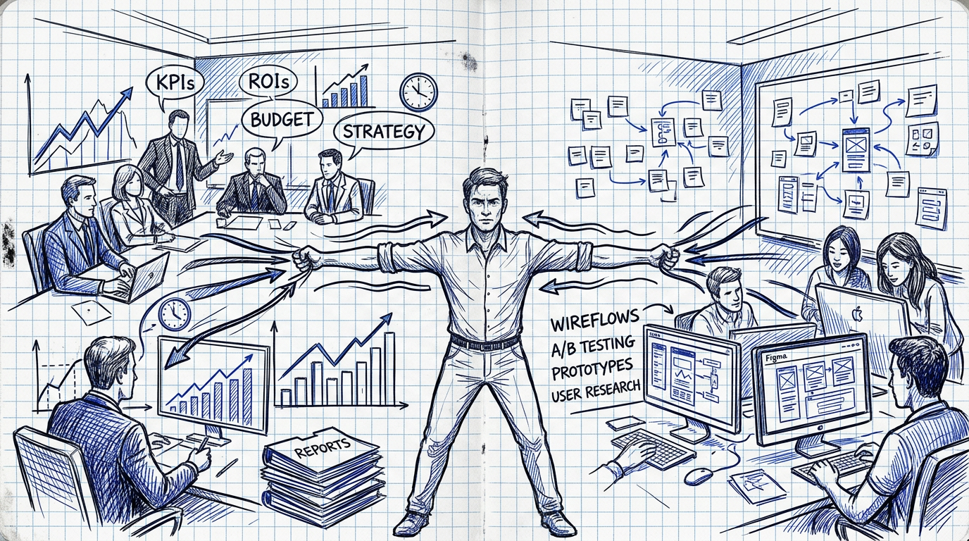 UX Manager pulled between Business and Craft